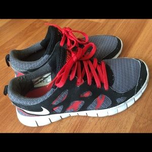 Nike Free Run Shoes Sneakers 5.5y Grade School